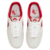 Nike Air Force 1 Амортизация Низкие Кроссовки для Скейтбординга Унисекс Бежево-Красные