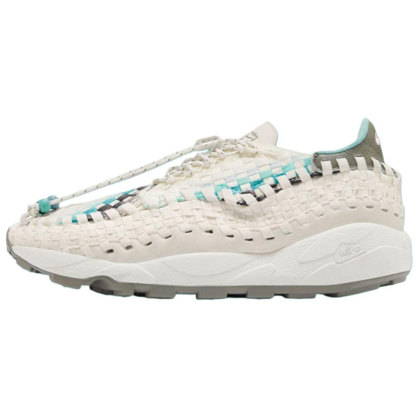 Nike Air Footscape противоскользящая устойчивая к истиранию низкий верх повседневная обувь для женщин белый зеленый