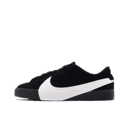 Nike Blazer XS Low Кроссовки для скейтбординга Женские Черно-белые
