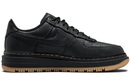 Nike Air Force 1 Low Топ Скейтборд Кроссовки Мужские Черные