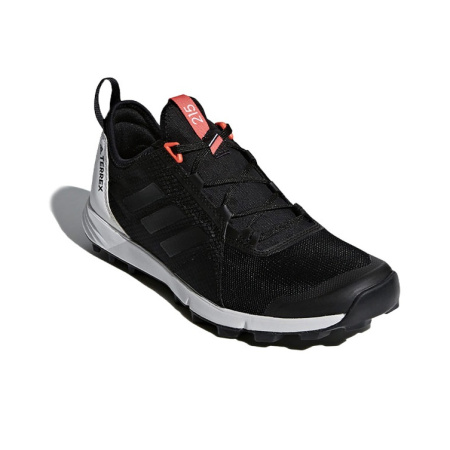Adidas TERREX AGRAVIC SPEED Ткань Противоскользящие Низкие Повседневные Беговые Кроссовки Женские Черный Белый Розовый