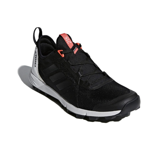 Adidas TERREX AGRAVIC SPEED Ткань Противоскользящие Низкие Повседневные Беговые Кроссовки Женские Черный Белый Розовый