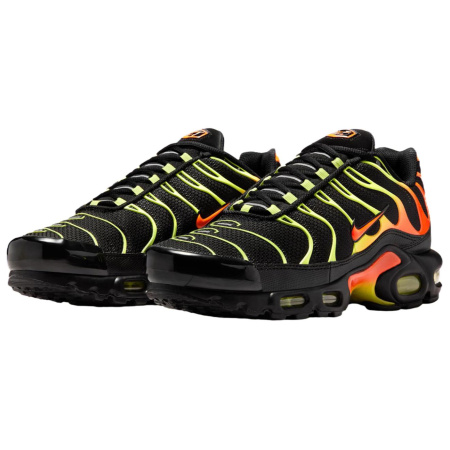 Nike Air Max Plus Беговые кроссовки Унисекс Черный Оранжевый