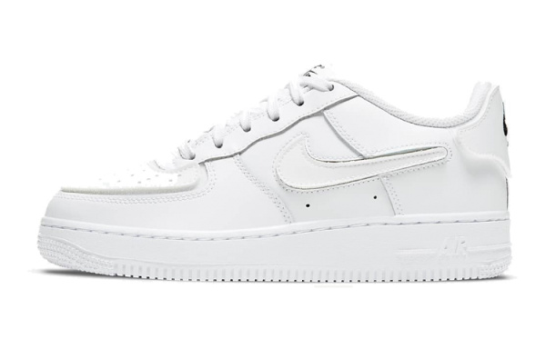 Nike Air Force 1 1 Синтетическая кожа противоскользящий амортизация устойчивость к истиранию низкий верх