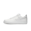 Nike Air Force 1 07 Кожа Устойчивая к истиранию Низкие Кроссовки для скейтбординга Мужские Чисто Белые