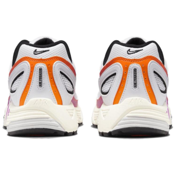 Nike Air Pegasus 2005 Slip Резистентный к истиранию Низкий Топ Повседневные Беговые кроссовки Унисекс Белый Оранжевый Фиолетовый
