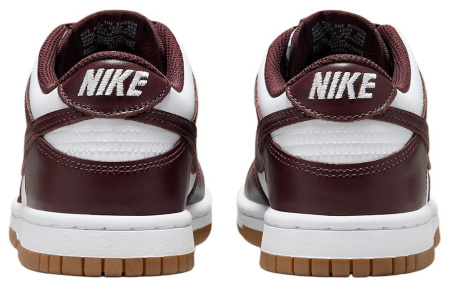 Nike Dunk Low 'Кофейно-коричневый' Устойчивый к истиранию Низкий Верх Детские Скейтбординги Умбра Белый