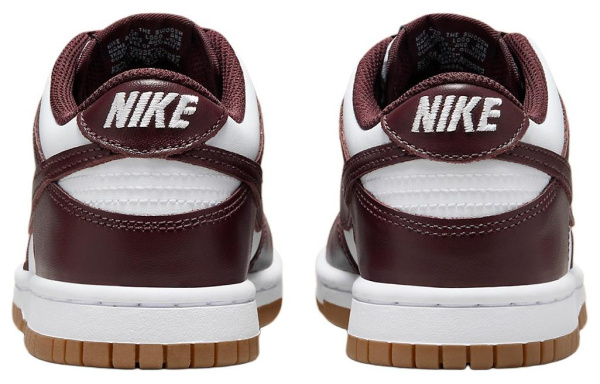 Nike Dunk Low 'Кофейно-коричневый' Устойчивый к истиранию Низкий Верх Детские Скейтбординги Умбра Белый
