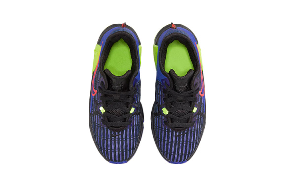 Nike Устойчивый к истиранию Дышащий MID Топ Детские Баскетбольные Кроссовки Синие Малыш
