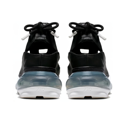 Nike Air Max 720 Кожа Низкий Верх Повседневная Обувь Женская Черная