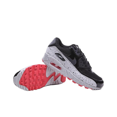 Nike Air Max 90 Беговые кроссовки Женские Белый Черный