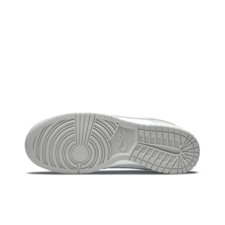 Nike Dunk Ретро 'Серый FOG' Коровья кожа Винтаж Устойчивые к истиранию Низкие Кроссовки для скейтбординга Мужские
