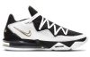 Nike Lebron 17 Low EP Low Топ Air Max React Баскетбольные кроссовки для игры Мужской Черный Белый Золото