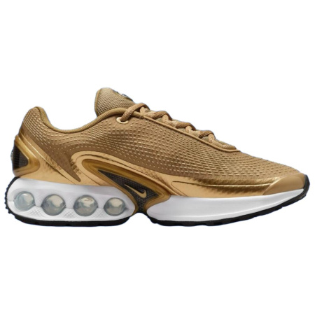 Nike Air Max DN Амортизация Износостойкие Низкие Кеды Повседневная Обувь Женская Золотая