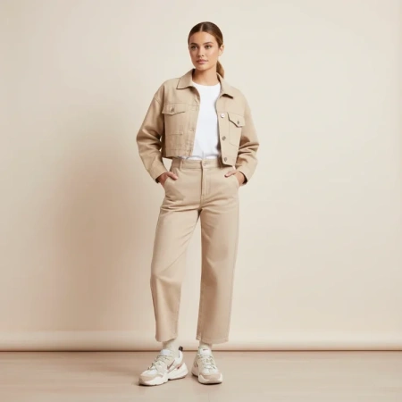 Nike Tech Hera Low Топ Повседневная обувь Женская Белый Бежевый