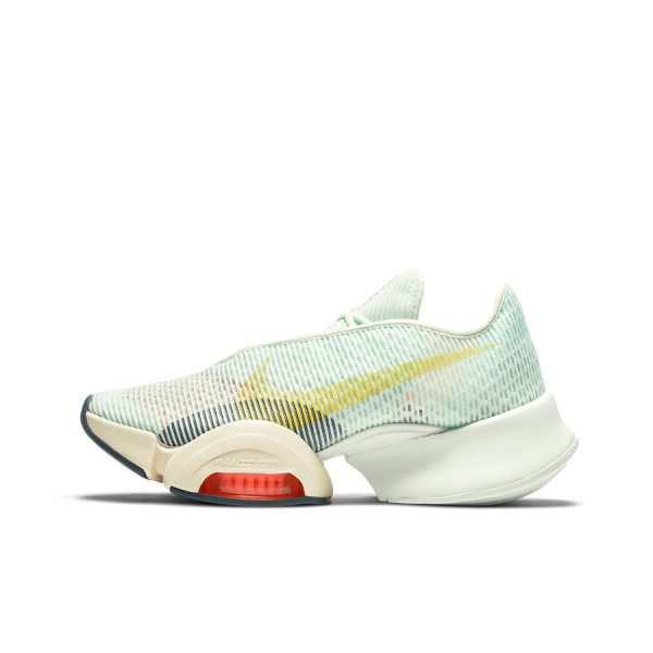 Nike SuperRep Air Zoom 2 Амортизация Противоскользящие Устойчивые к истиранию Низкие Кроссовки для тренировок Женские