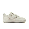 Nike Air Force 1 Мини Золотой Спилок Коровья Кожа Устойчивая к Износу Низкие Кроссовки для Скейтбординга Женские