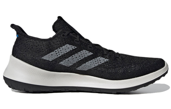 Adidas SenseBounce+ Дышащие Низкие Кроссовки для Бега на Дистанцию Мужские Черные
