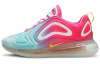 Nike Air Max 720 Синтетическая кожа искусственная кожа низкий топ кроссовки для марафона и бега женские розово-синие