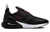 Nike Air Max 270 Сетка Текстиль Низкие Повседневные Мужские Кроссовки Черные Красные