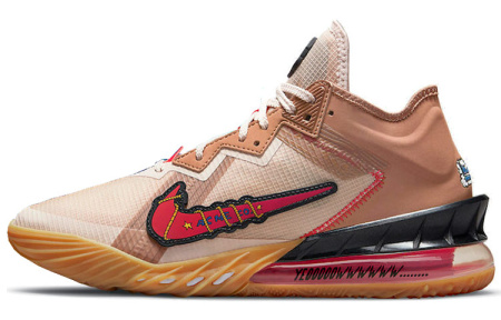 Space Jam X Nike Lebron 18 Low Wile E. X Roadrunner Воздух Слэм-данк Несовпадающие