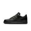Nike Air Force 1 07 Черный воин Винтаж Устойчивые к истиранию Низкие Кроссовки для скейтбординга Унисекс Черные
