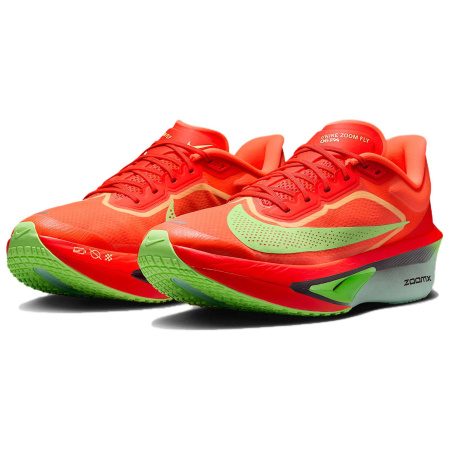 Nike Противоскользящая Износостойкая Низкий Топ Обувь для Марафона Длинных Дистанций Бег Мужская Красная