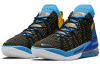 Nike Lebron 18 EP 'Minneapolis Лейкерс' MID Топ Мужские Баскетбольные Кроссовки для Игры Черные Синие Желтые