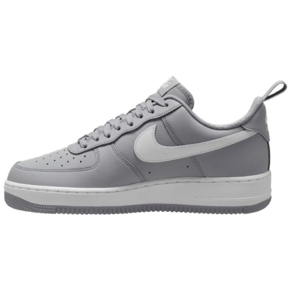 Nike Air Force 1 Скейтборд Кроссовки Мужские Серый Белый
