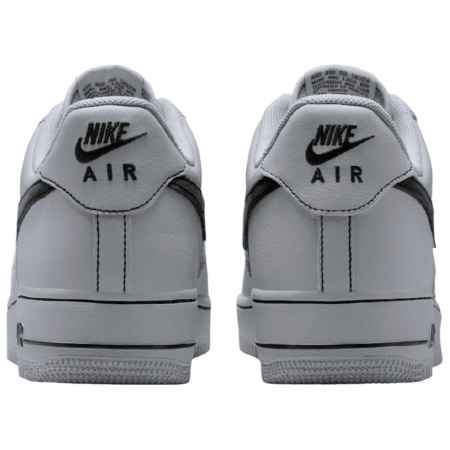 Nike Air Force 1 Slip-Resistant Abrasion-Resistant Low-Top Скейтборд Кроссовки Мужские Серые