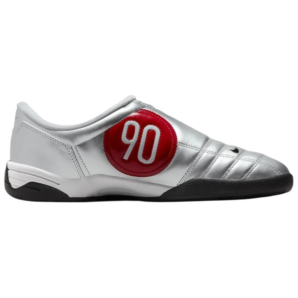 Nike Total 90 IIl Противоскользящие футбольные бутсы для женщин серебряные