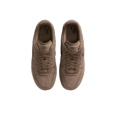 Nike Air Force 1 Классический и Универсальный Низкий Топ Скейтборд Кроссовки Женские Коричневый