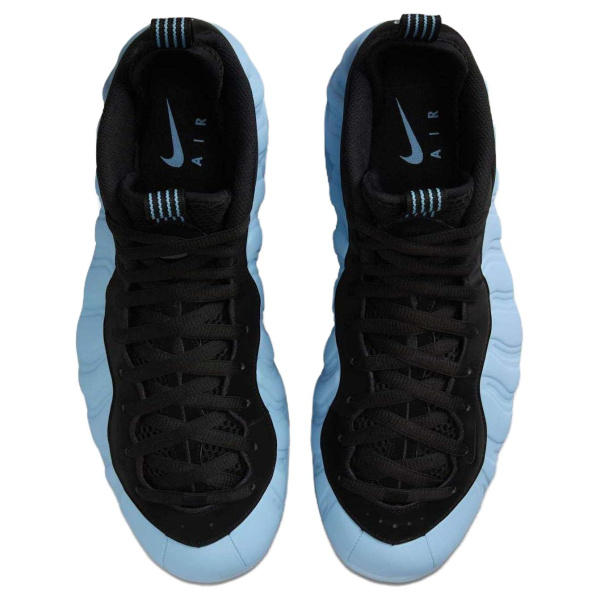 Nike Foamposite One MID Топ Винтажные Баскетбольные Кроссовки Унисекс Светло-Синий