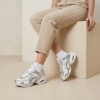 Nike Air Max Muse Амортизация Поддержка Низкий Верх Повседневные Беговые Кроссовки Женские Белый Серебряный