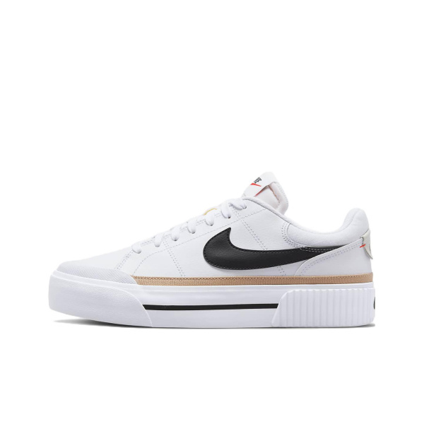 Nike Court Legacy Lift Slip Resistant Амортизация Устойчивость к износу Низкий Топ Скейтбординг Женские