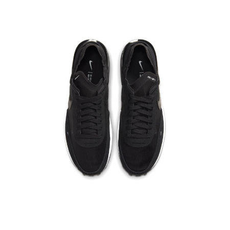 Nike Waffle One 'Sleek Черный' Спортивная Низкая Повседневная Обувь Мужская Черная