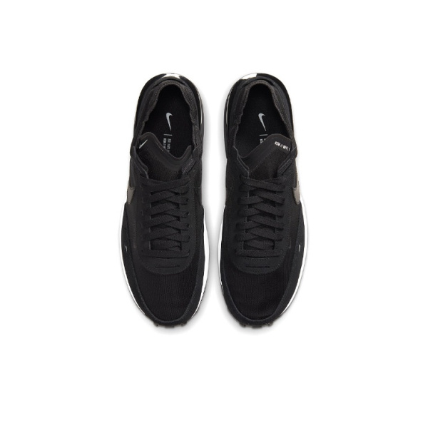 Nike Waffle One 'Sleek Черный' Спортивная Низкая Повседневная Обувь Мужская Черная