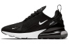 Nike Air Max 270 SE Ткань Низкий Верх Повседневная Обувь Мужская Черный Белый