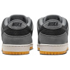 Nike Dunk SB противоскользящие устойчивые к истиранию низкие скейтбординговые кроссовки унисекс серо-черные