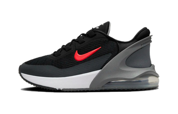 Nike Air Max 270 Low Топ Детская беговая обувь Черный Серый Детский Возраст 3-7 лет