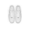Nike Air Force 1 07 Кожа Устойчивая к истиранию Низкие Кроссовки для скейтбординга Мужские Чисто Белые