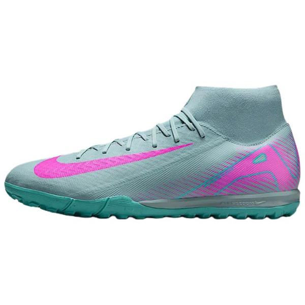 Nike Mercurial Superfly 10 Противоскользящие Устойчивые к истиранию Футбольные бутсы Мужские Розовые Синие