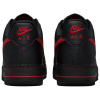 Nike Air Force 1 Дышащие Низкие Кроссовки для Скейтбординга Мужские Черные Красные