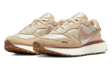 Nike Phoenix Waffle Low Топ Casual Женский Бежевый