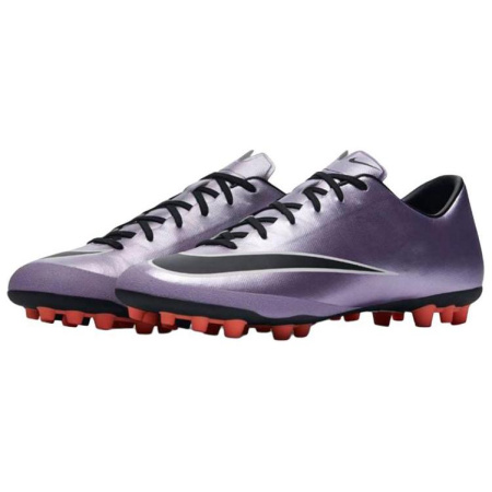 Nike JR MERCURIAL VICTORY V Удобные противоскользящие и устойчивые к истиранию футбольные бутсы для мужчин серебряные