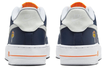 Nike Air Force 1 'UV Color Change' Кожа Устойчивая к истиранию Дышащий Низкий Верх Детские Скейтбординг Сине-белый