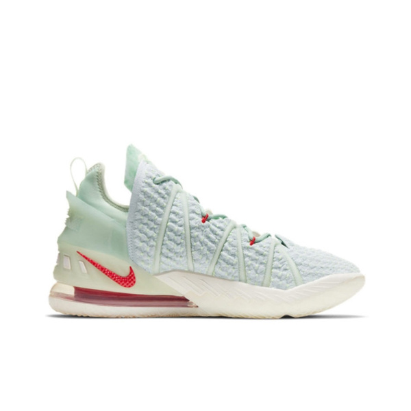 Nike Lebron 18 EP Lebron 8 QS Forbidden City Low Мужские баскетбольные кроссовки Светло-зеленый Красный