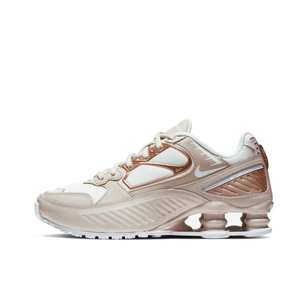 Nike Shox Enigma Series Амортизация Противоскользящие Низкие Беговые кроссовки Женские Песочный