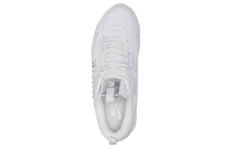 Nike Air Max 90 Комфортная Устойчивая к истиранию Низкая Повседневная Обувь Женская Белая