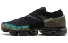 Nike Air Vapormax Low Беговые кроссовки Мужские Черная Радуга